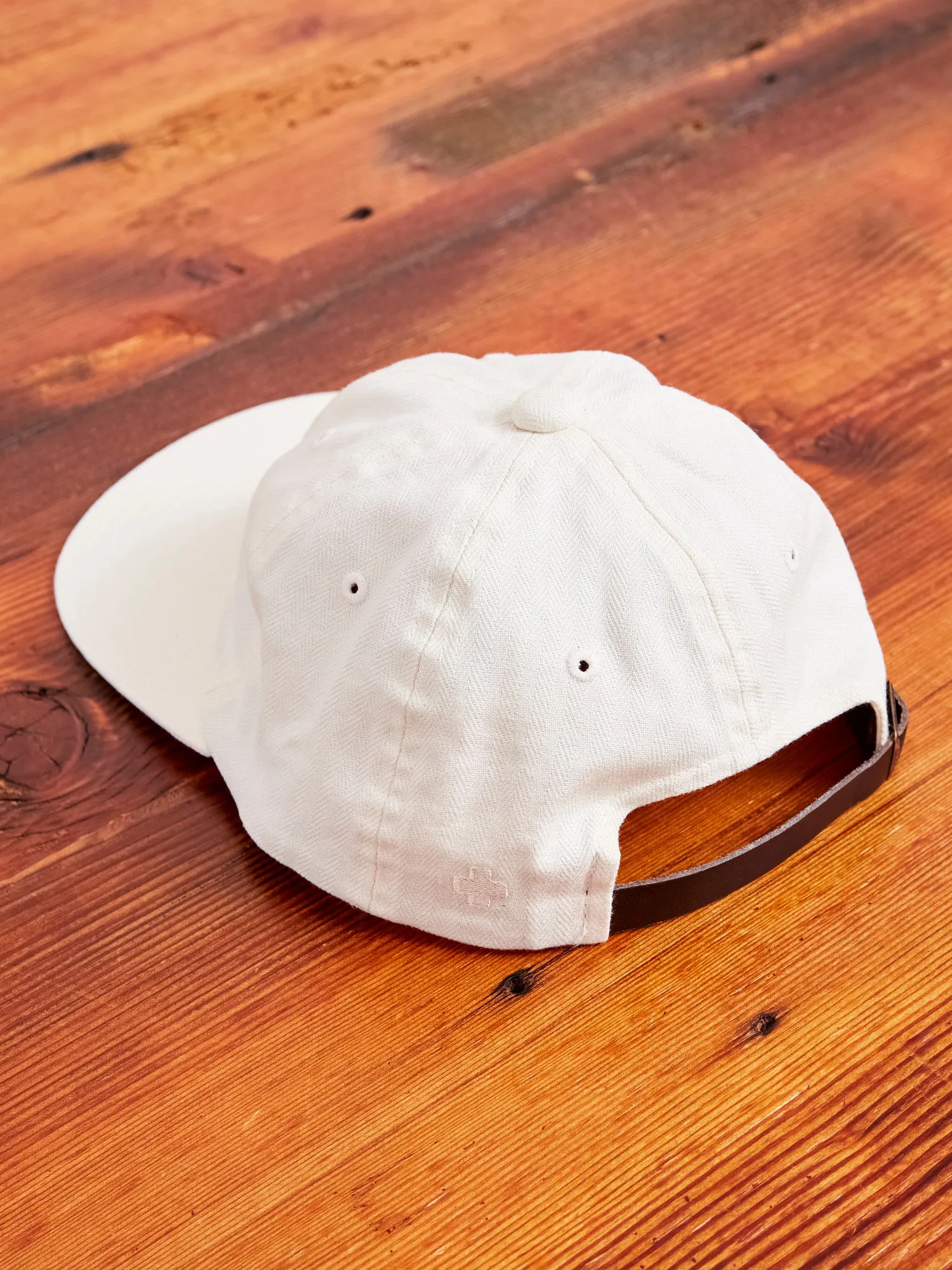 6-Panel HBT Cap in Ivory