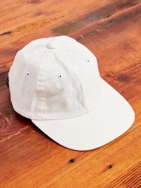 6-Panel HBT Cap in Ivory