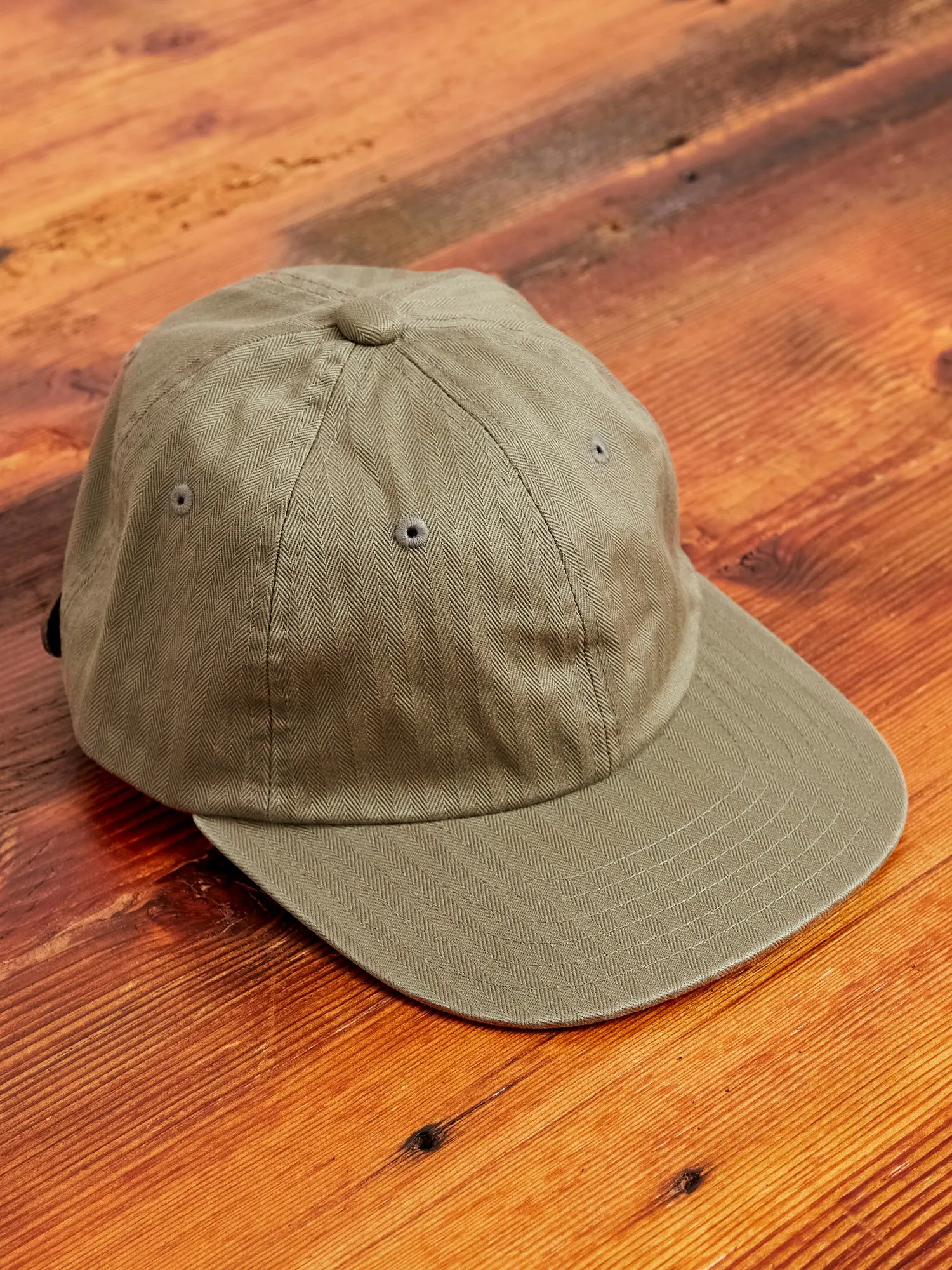 6-Panel HBT Cap in Olive