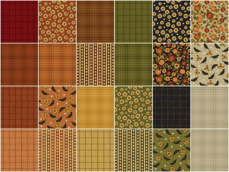 A Wooly Autumn Favorites 10 Squares