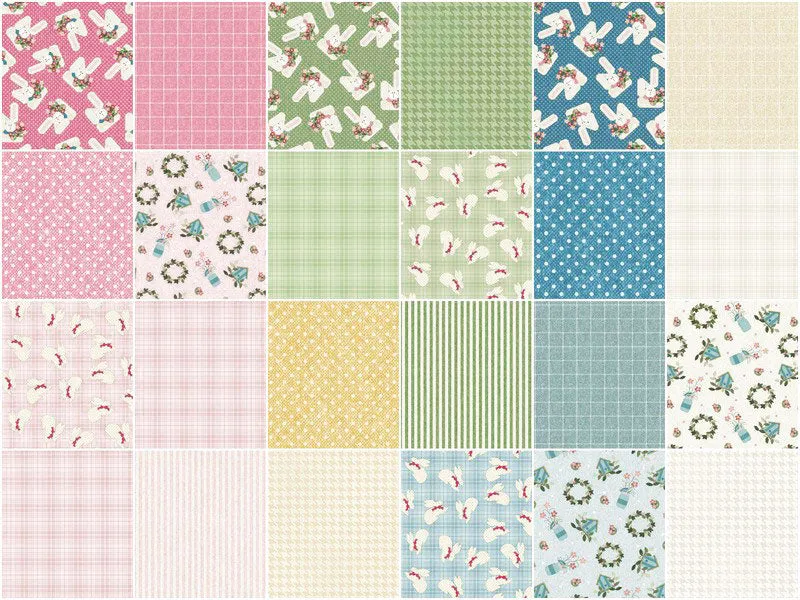 A Wooly Garden Fat Quarter Bundle