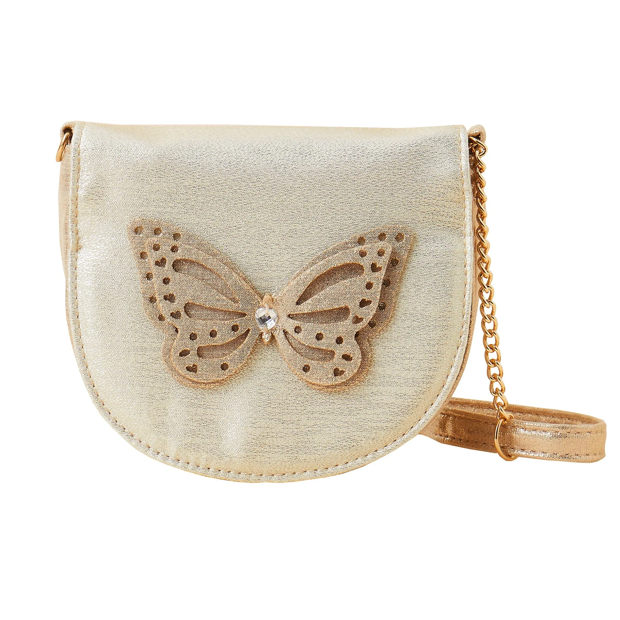 Accessorize London Girl's Kids Butterfly Embellished Bag