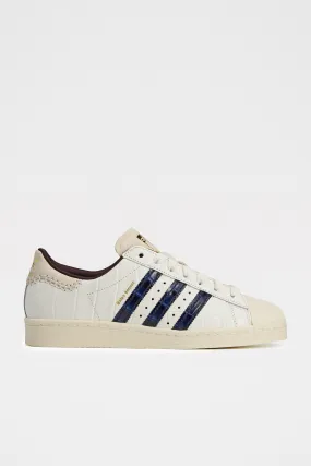 adidas Originals by Wales Bonner Superstar Wonder White / Collegiate Navy / Night Red