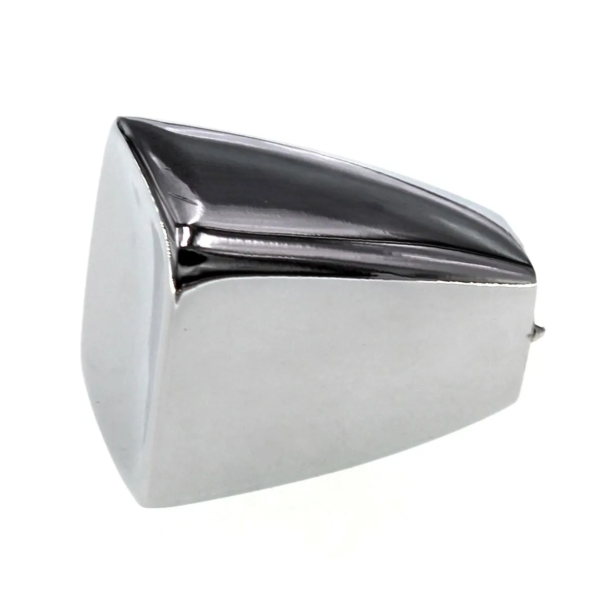 Amerock Creased Bow 7/8 Square Cabinet Knob Polished Chrome BP2701826