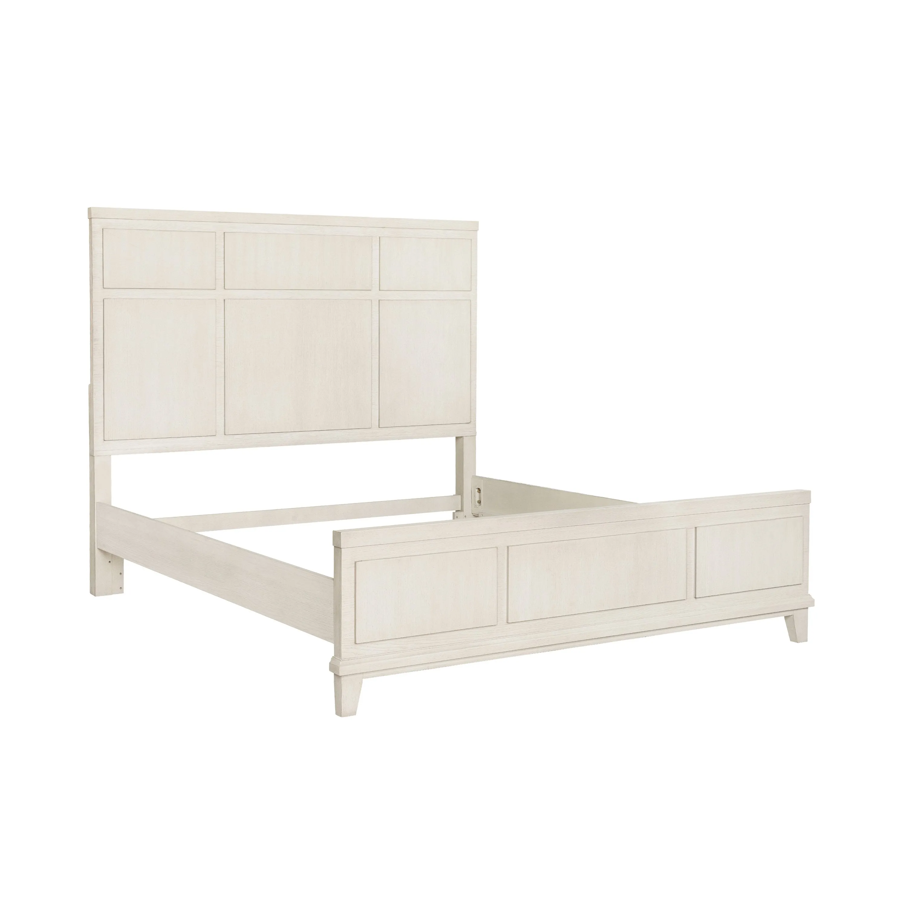 Aptal Natural Queen Panel Bed