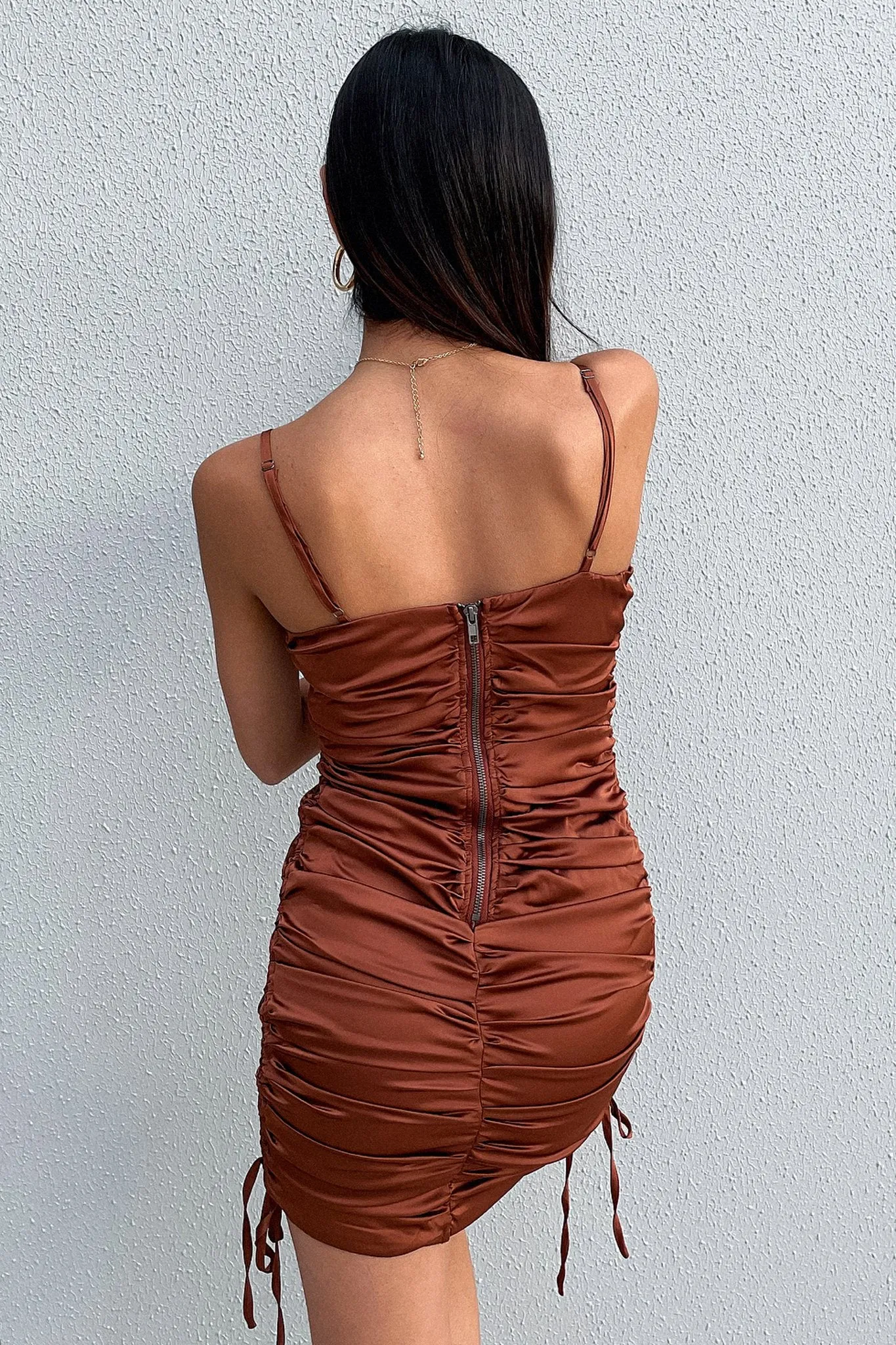 Ballerina Dress - Brown