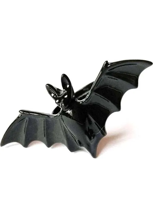 Bat [Black] | ADJUSTABLE RING