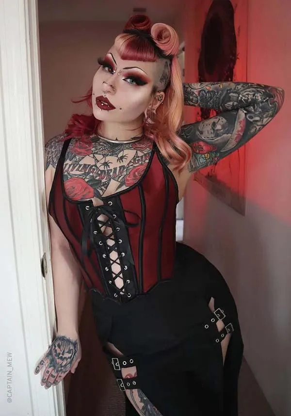 Bat Wing [Blood Red] | CORSET*