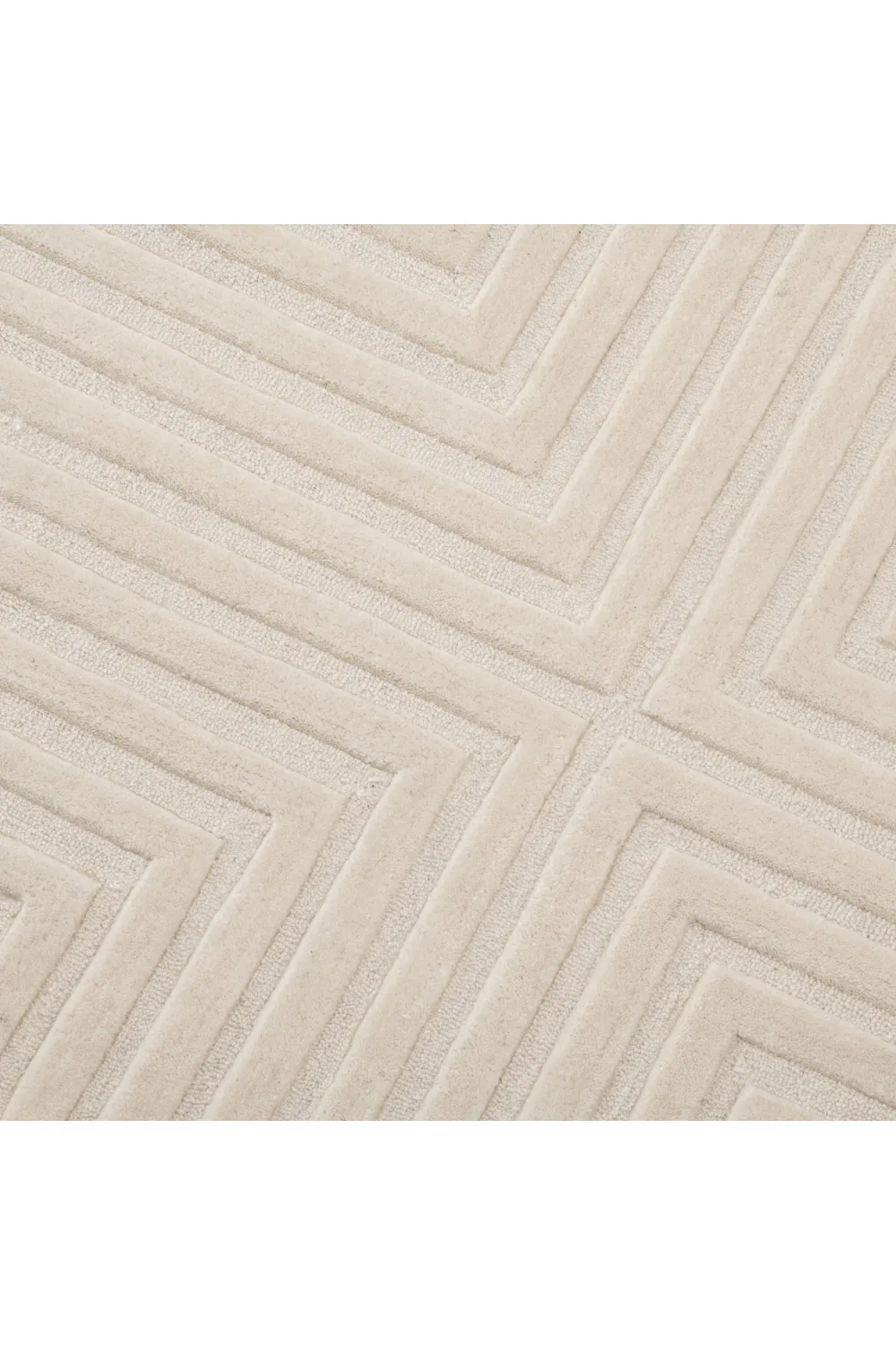 Beige Wool Rug 7' x 10' | Eichholtz Breck