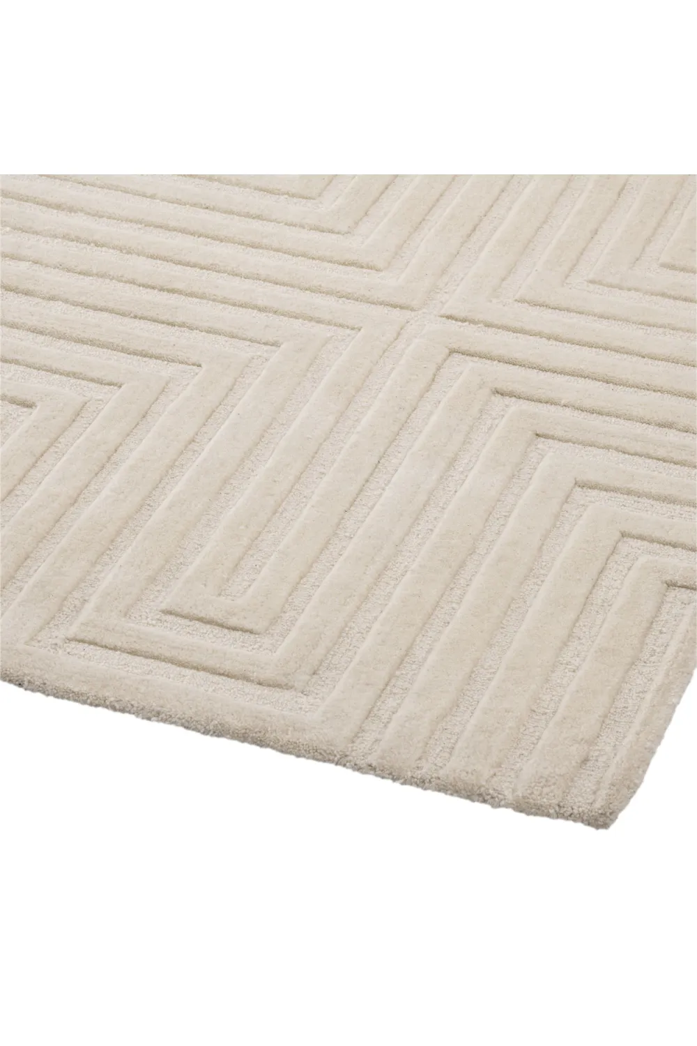 Beige Wool Rug 7' x 10' | Eichholtz Breck