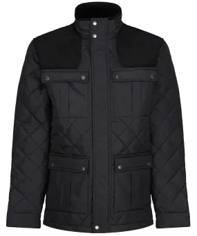 Black - Padbury diamond quilt jacket