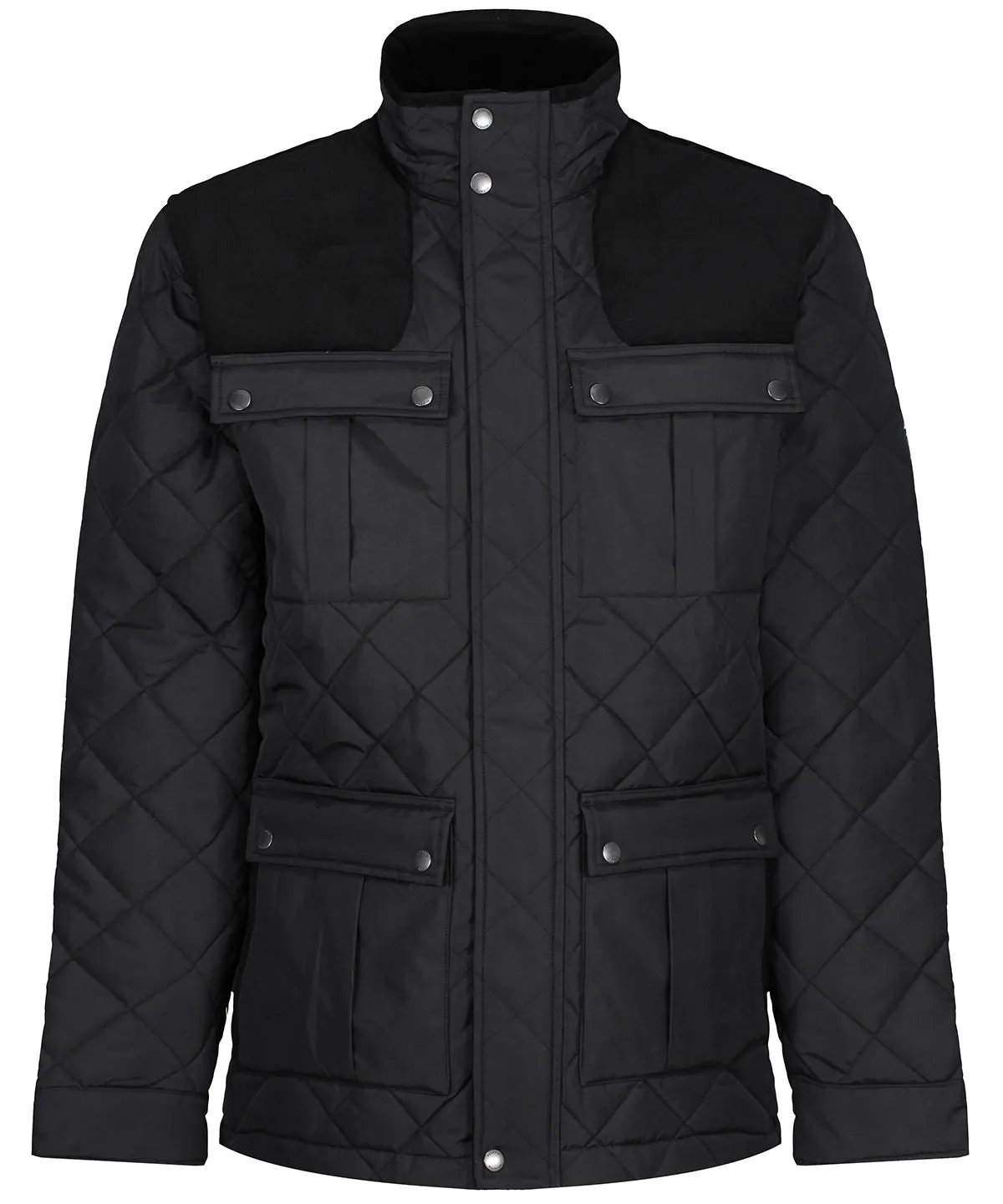 Black - Padbury diamond quilt jacket