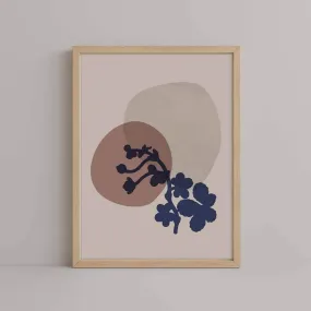 Botanical Cut-Out Art Print 007 by Chella Prints