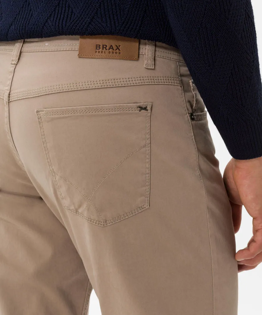 Brax X-Tall Beige Cooper Chino Beige