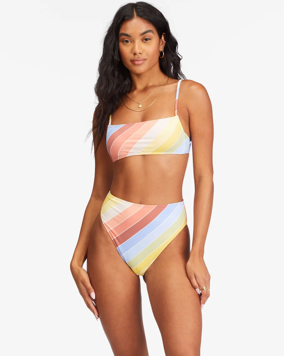 Brighter Daze Rise Bikini Bottoms - Multi