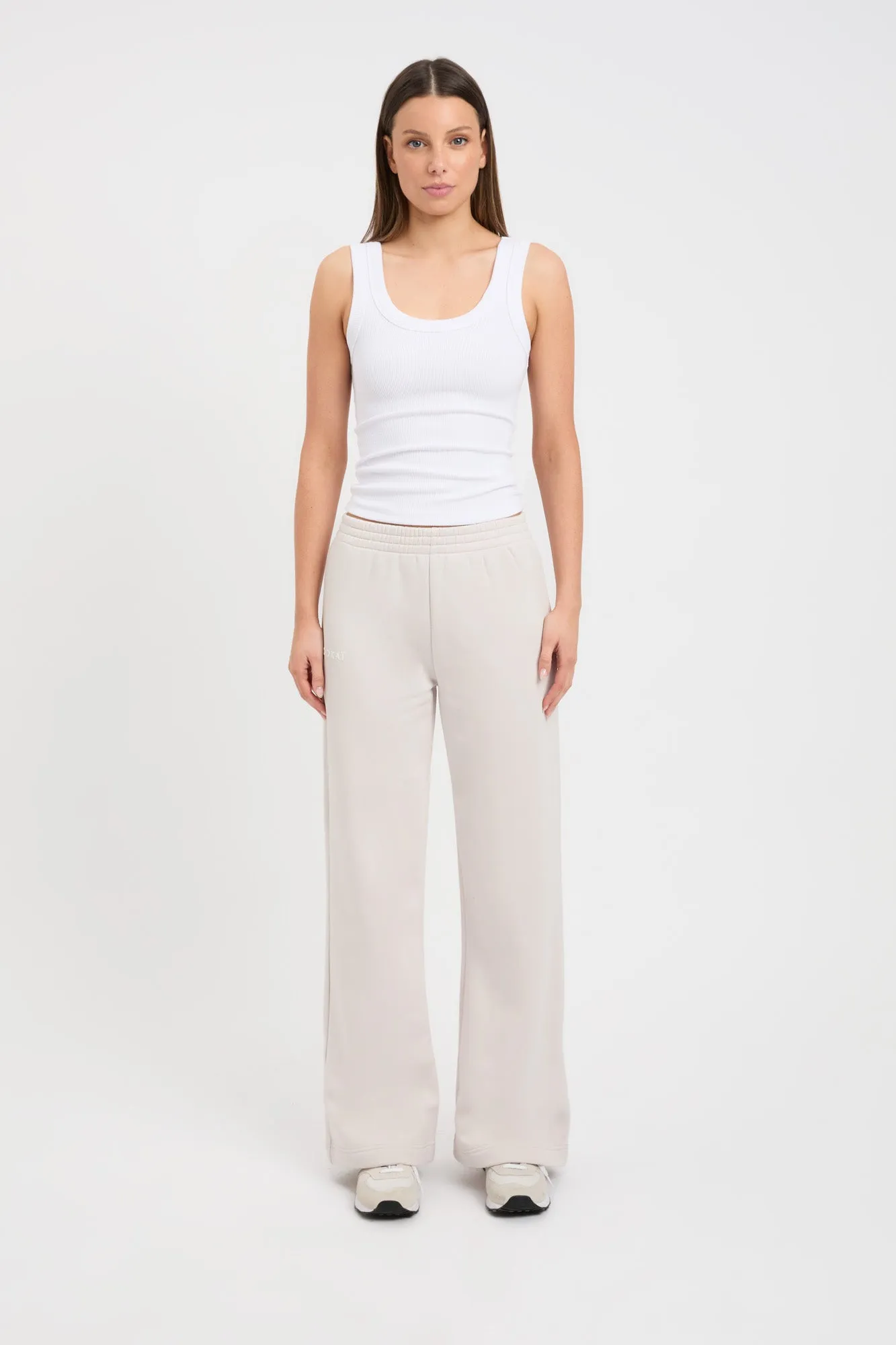 Brushed Wide Leg Trackpant