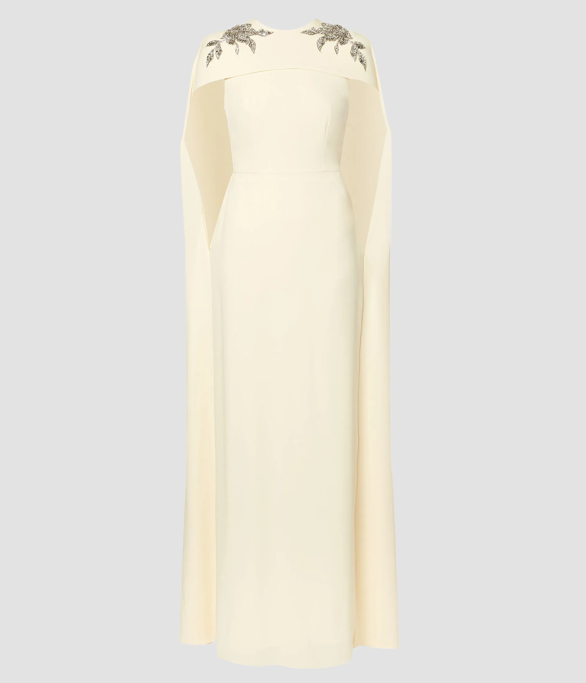 Cape Detail Gown