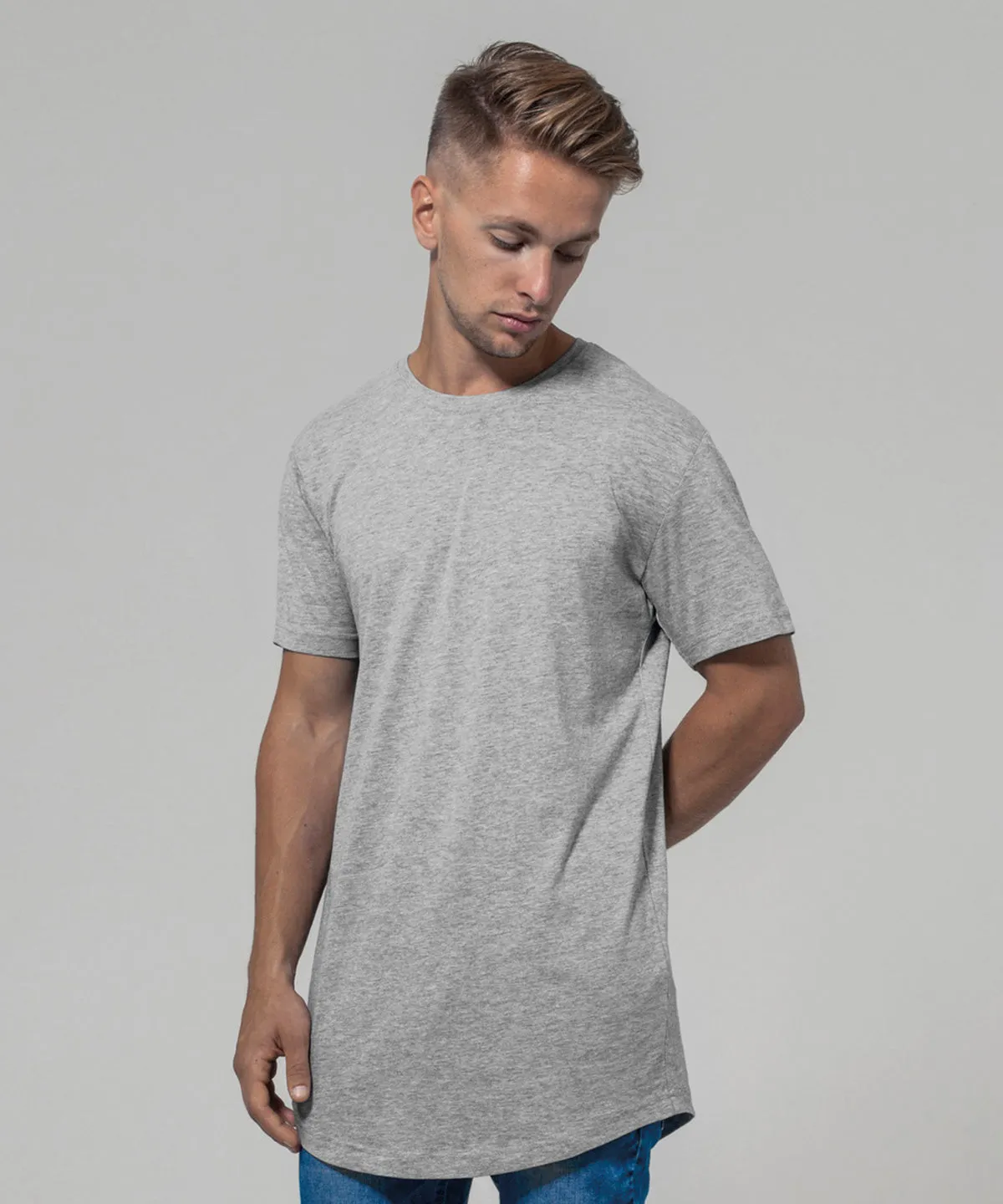 Charcoal* - Shaped long tee