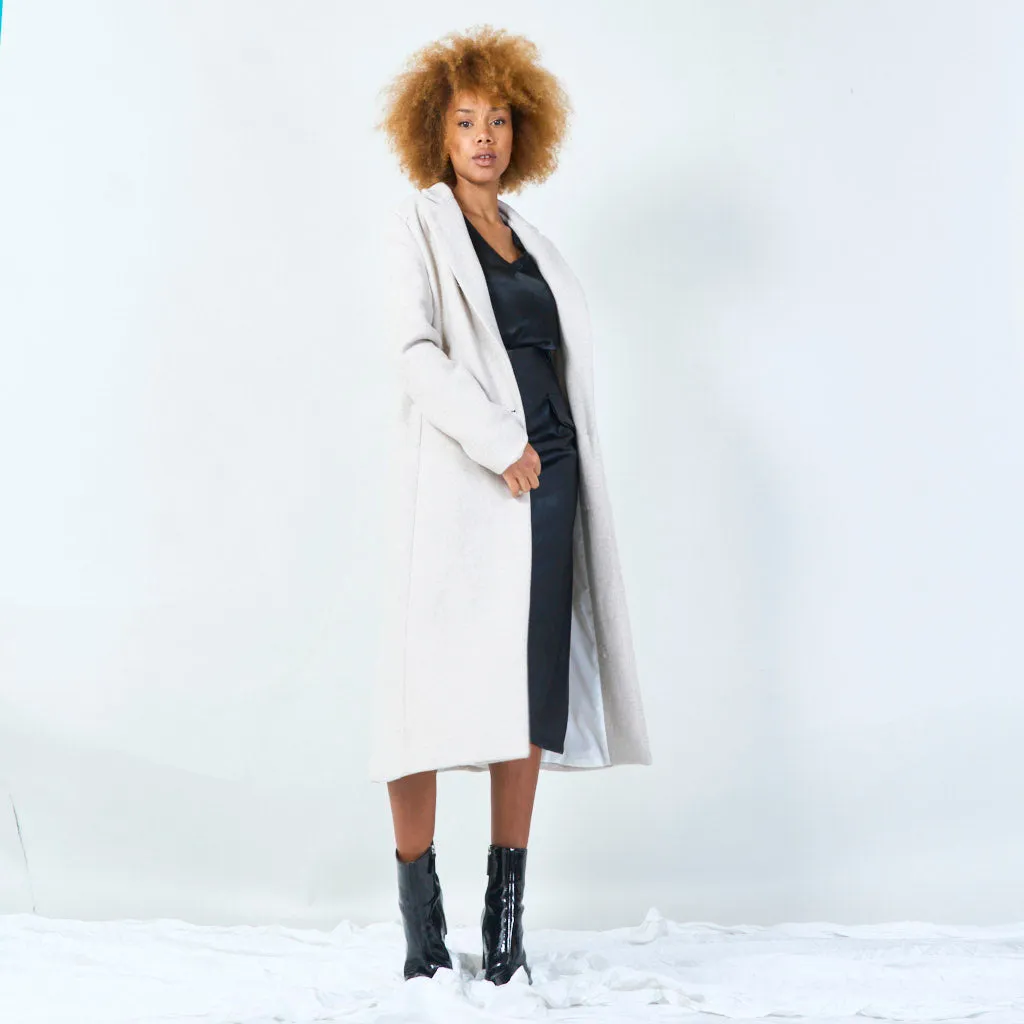 Classic tailored long coat wholesale