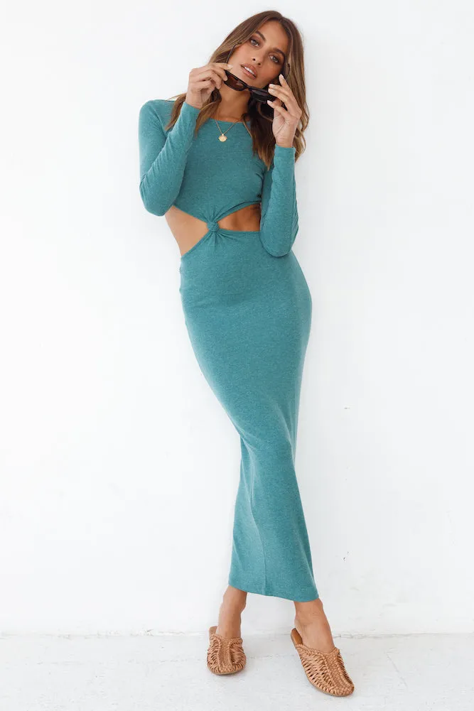 Delicacy Maxi Dress Green