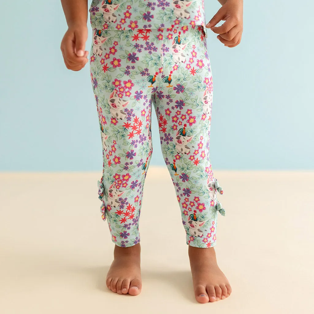 Disney Pua and Heihei Bow Leggings