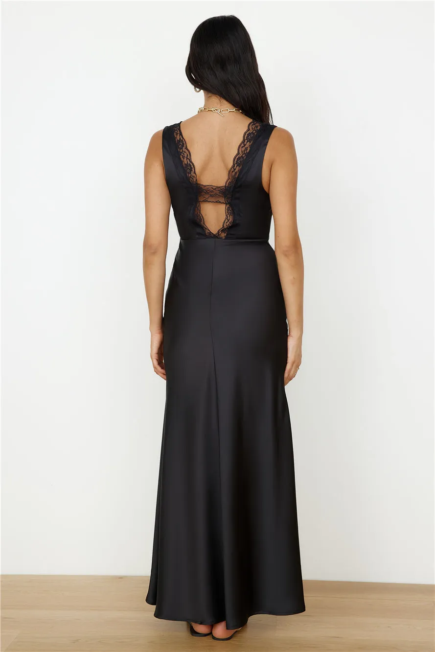 Dreaming Desire Maxi Dress Black