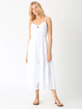 Electric & Rose Women's Vivian Midi Dress - Cloud White