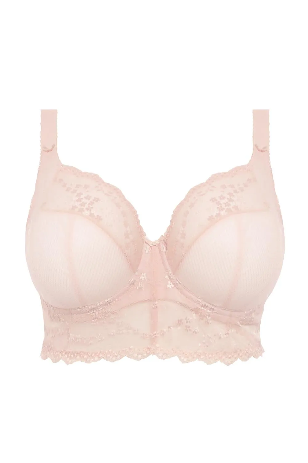 Elomi Charley Longline Lace Bralette, Ballet Pink (EL4381)