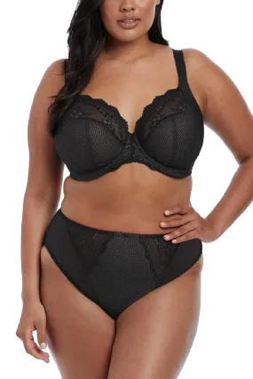 Elomi Charley Stretch Plunge Bra, Black (EL4382)