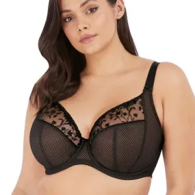 Elomi Charley UW Plunge Bra in Jet EL4380