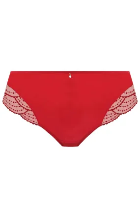 Elomi Priya Brazilian Brief, Haute Red (EL4557)