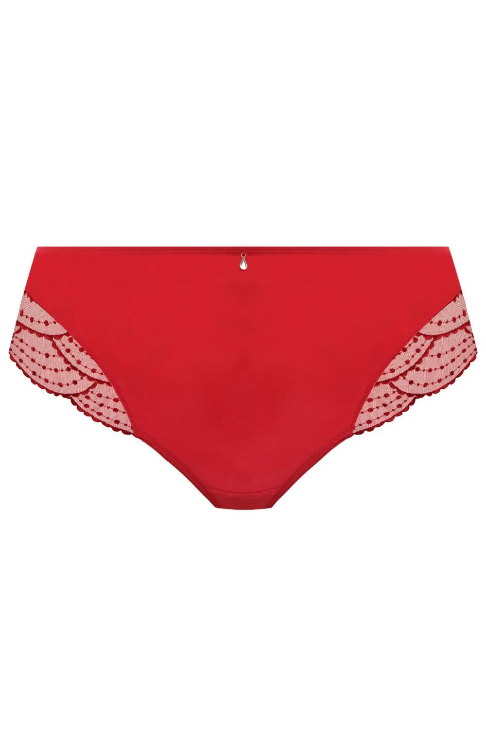 Elomi Priya Brazilian Brief, Haute Red (EL4557)