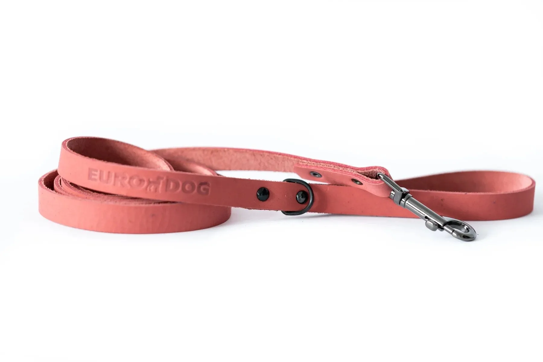 Eurodog Collars Soft Leather Sport Style Dog Leash