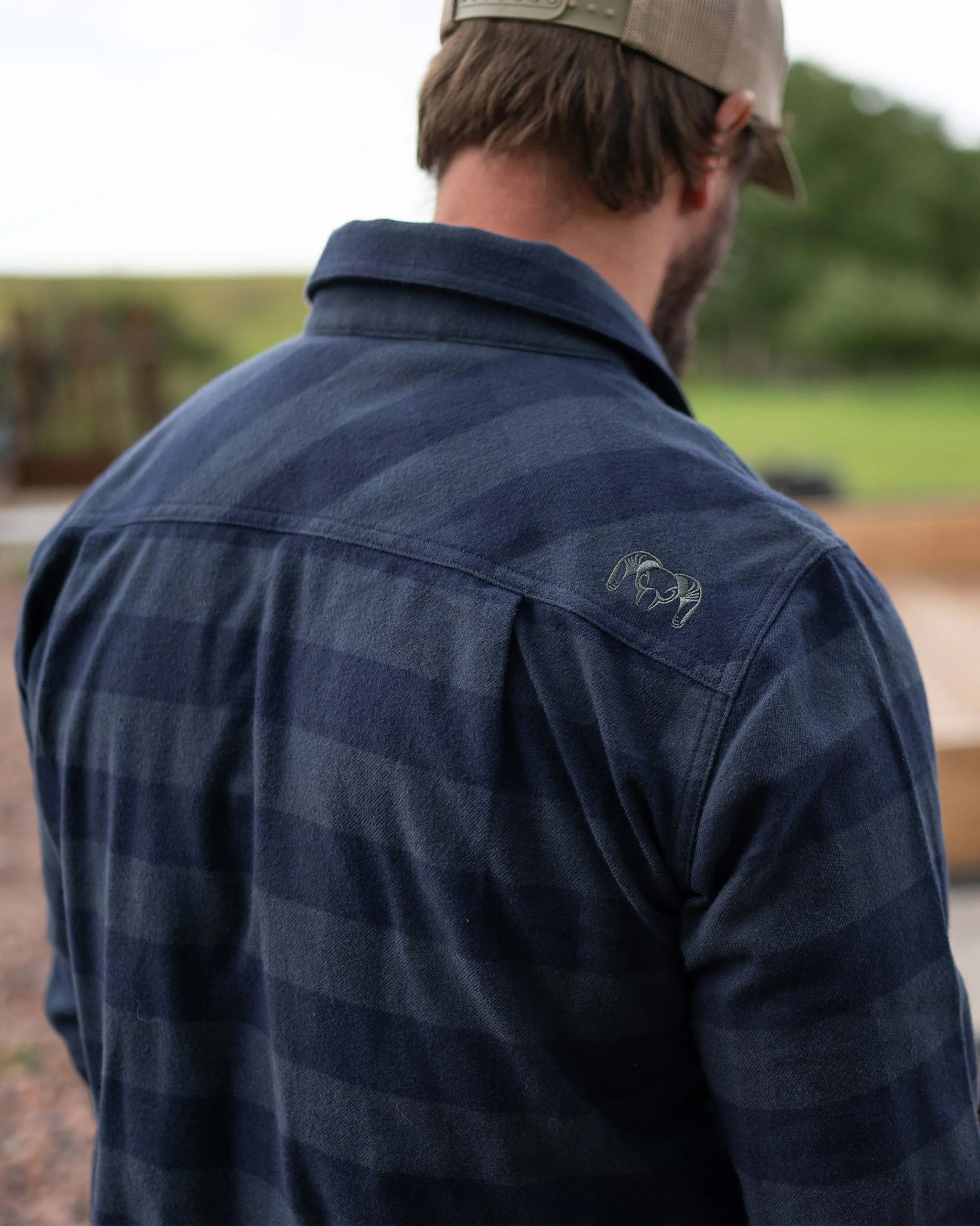 Field Flannel Shirt | Saddle Trio