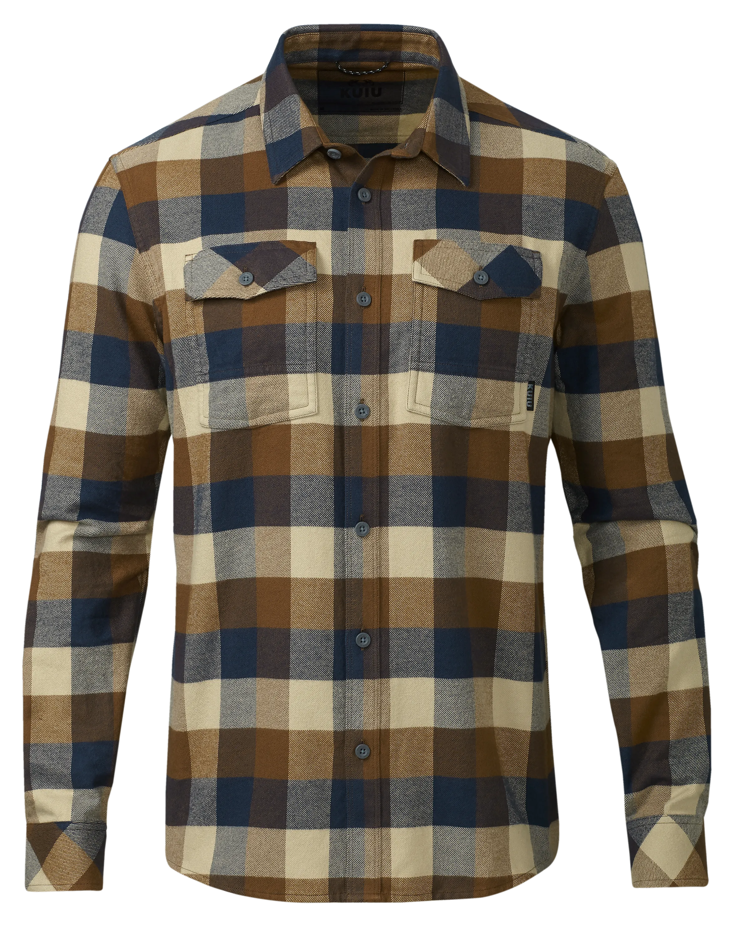 Field Flannel Shirt | Saddle Trio