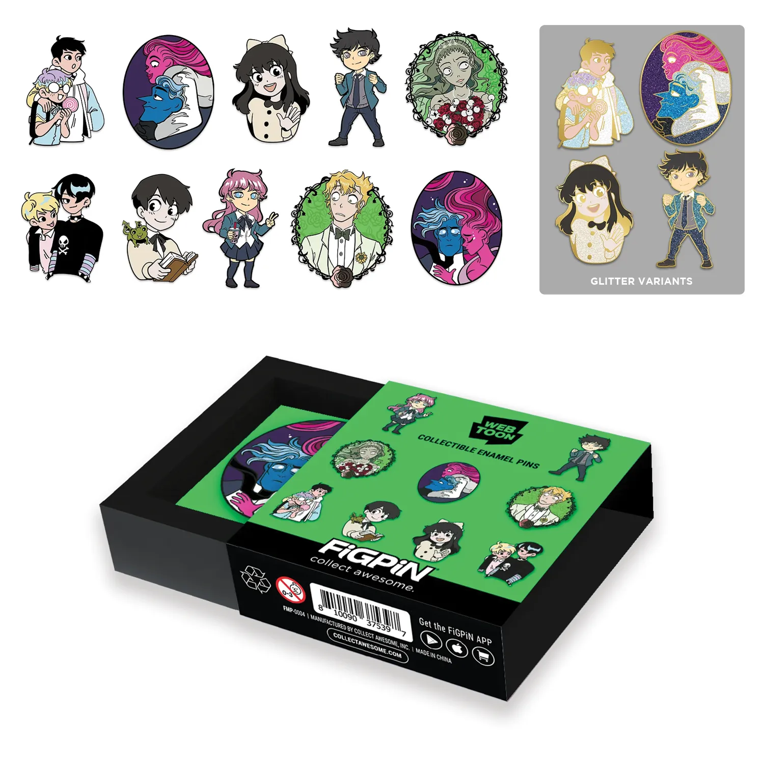 FiGPiN MYSTERY: WEBTOON MYSTERY SERIES 1 (10 MYSTERY PINS)