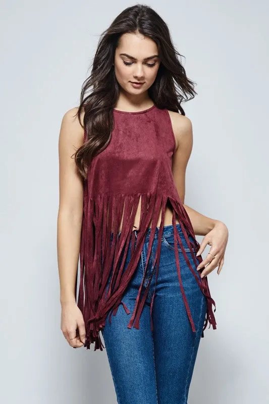 Fringe Crop Top