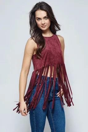 Fringe Crop Top