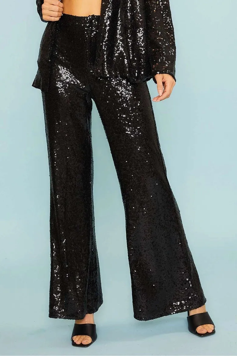 Glamorous Sequin Flares