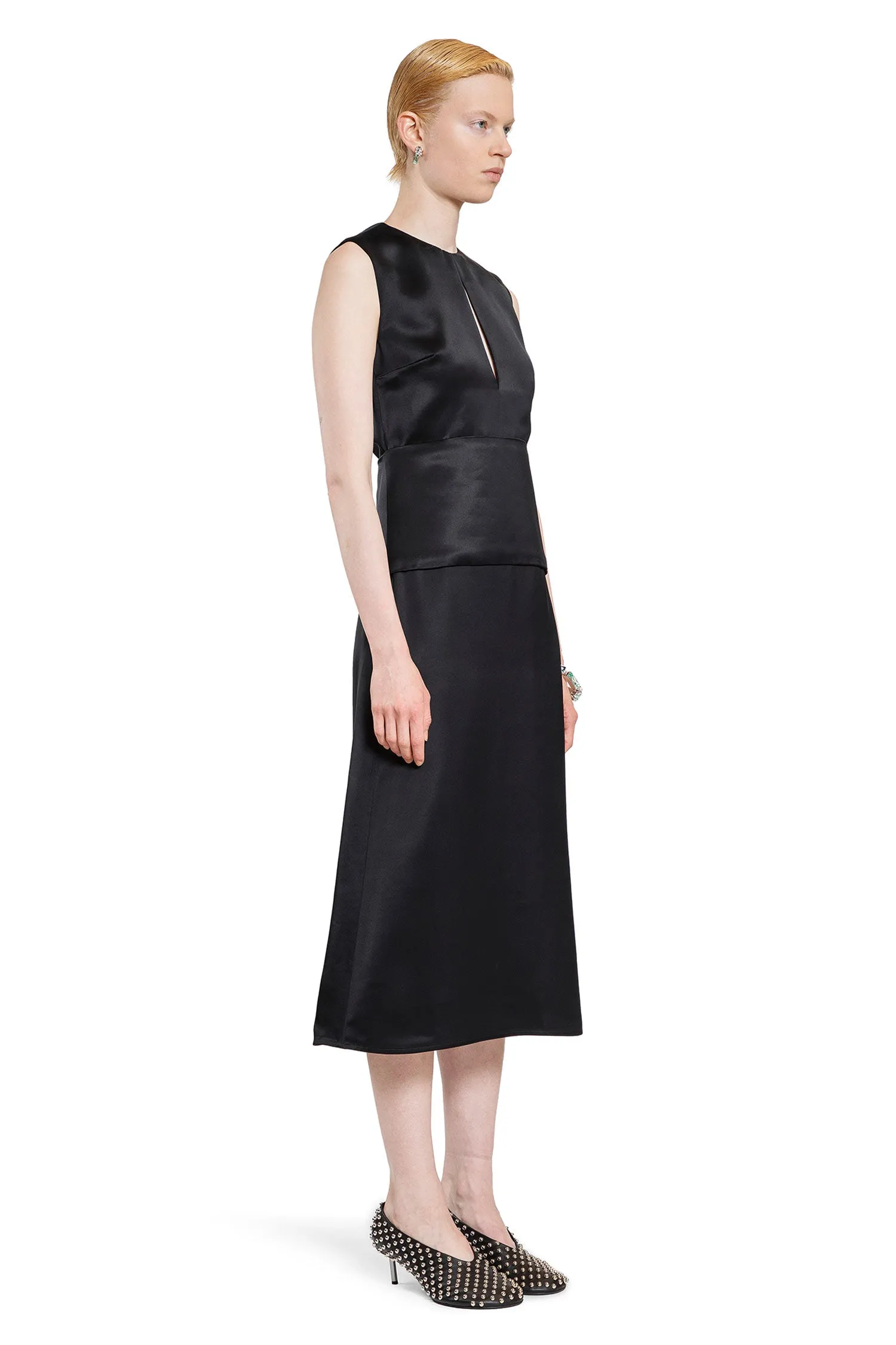 JIL SANDER WOMAN BLACK DRESSES