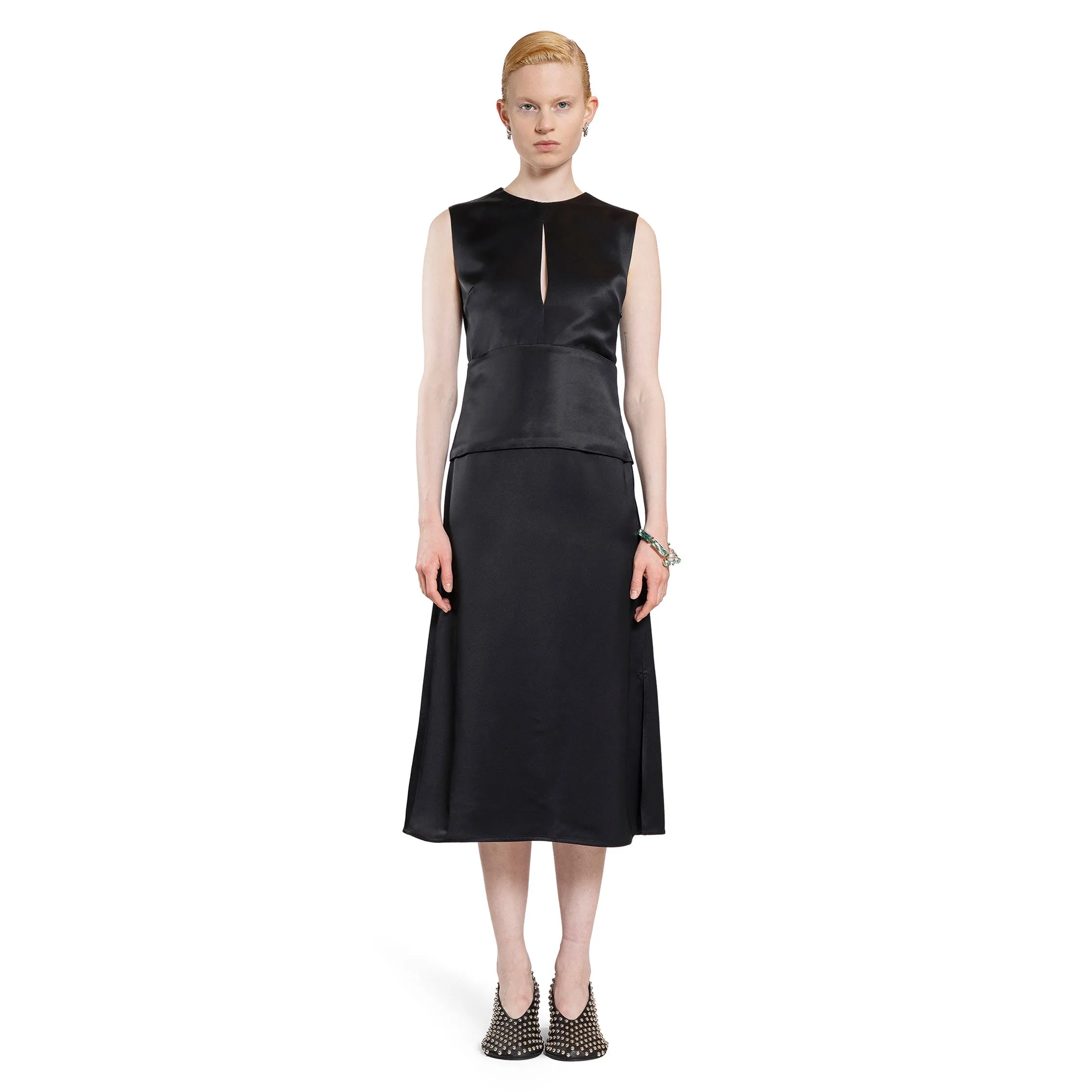 JIL SANDER WOMAN BLACK DRESSES