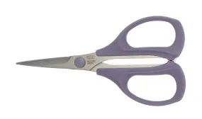 Kai 4 1/2 Serrated Blade Patchwork Scissors