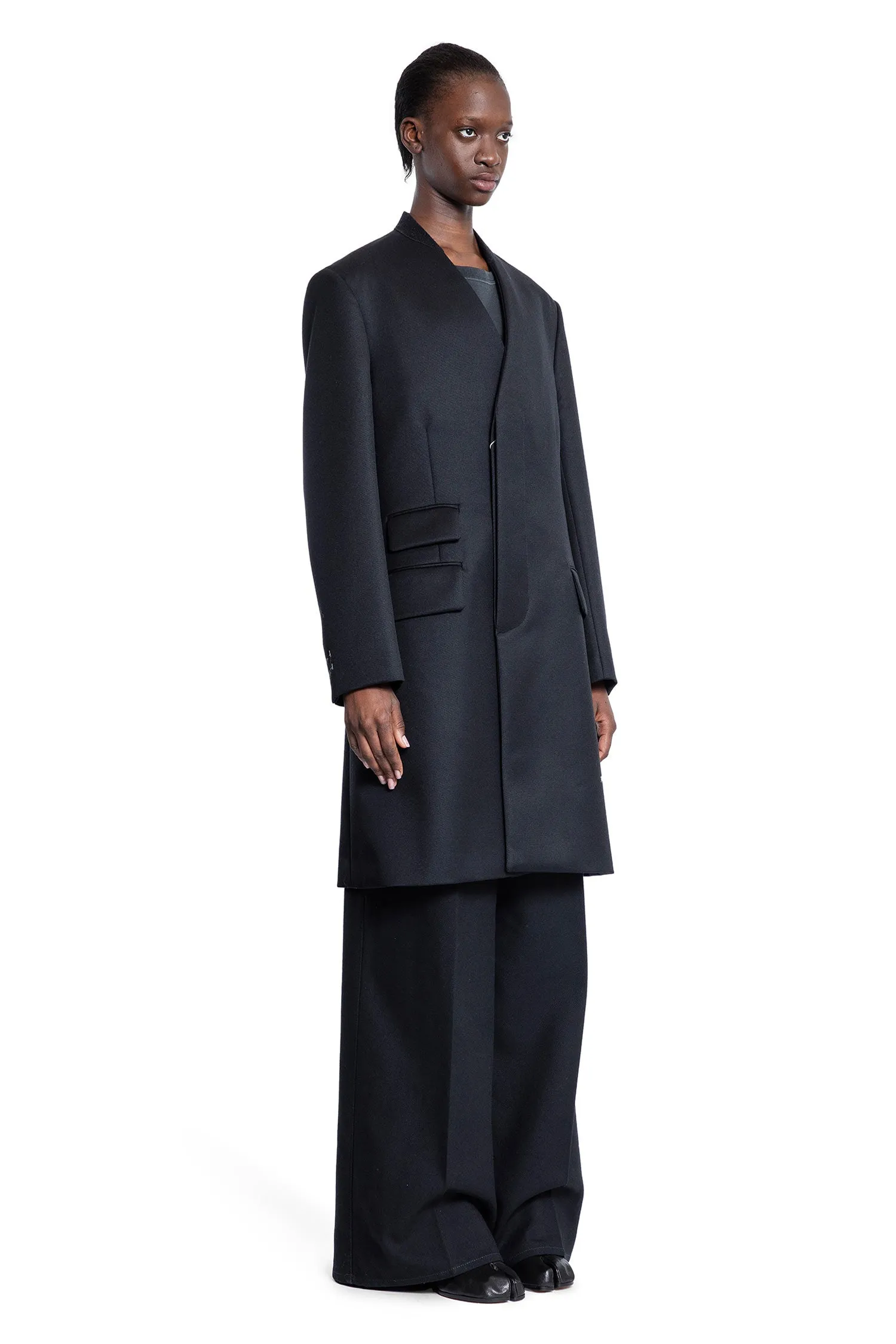 MAISON MARGIELA WOMAN BLACK COATS