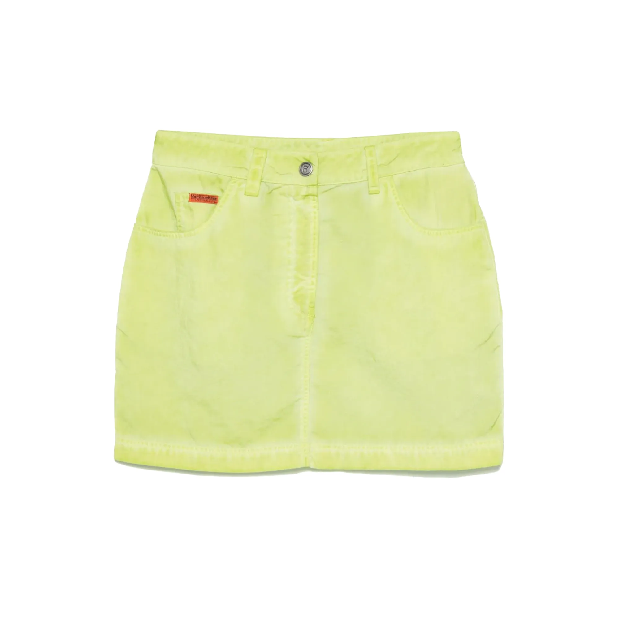 Martine Rose Classic Bomber Skirt Green Lime