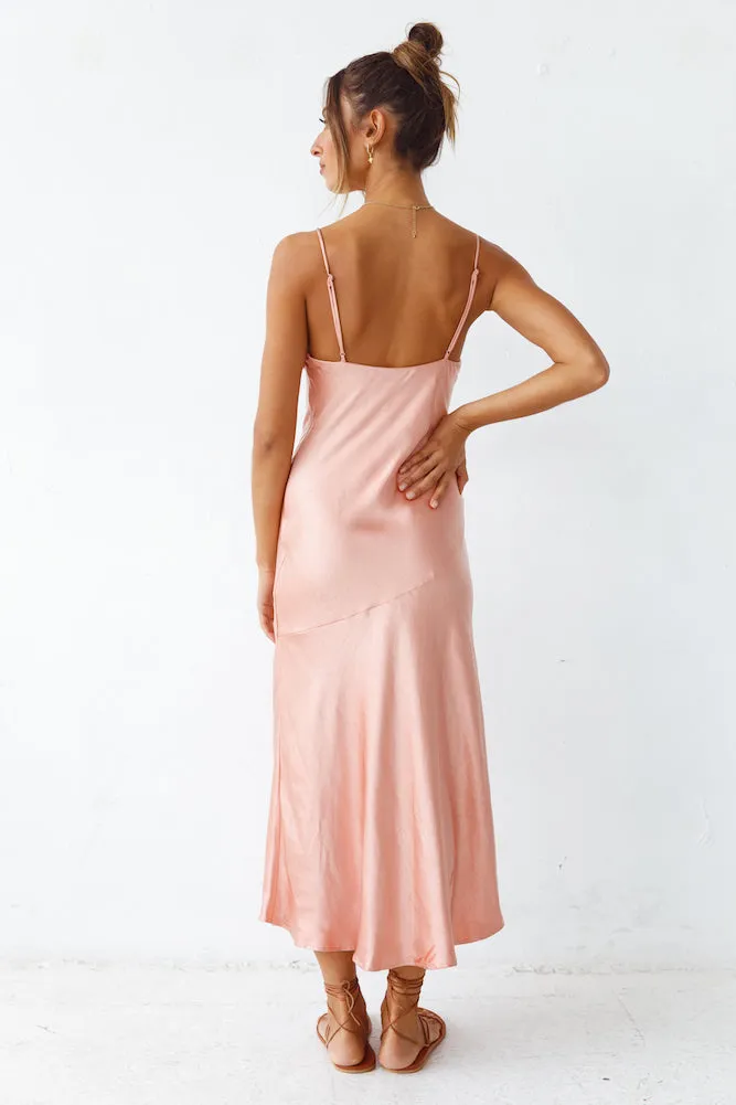 Meadowsweet Maxi Dress Rose