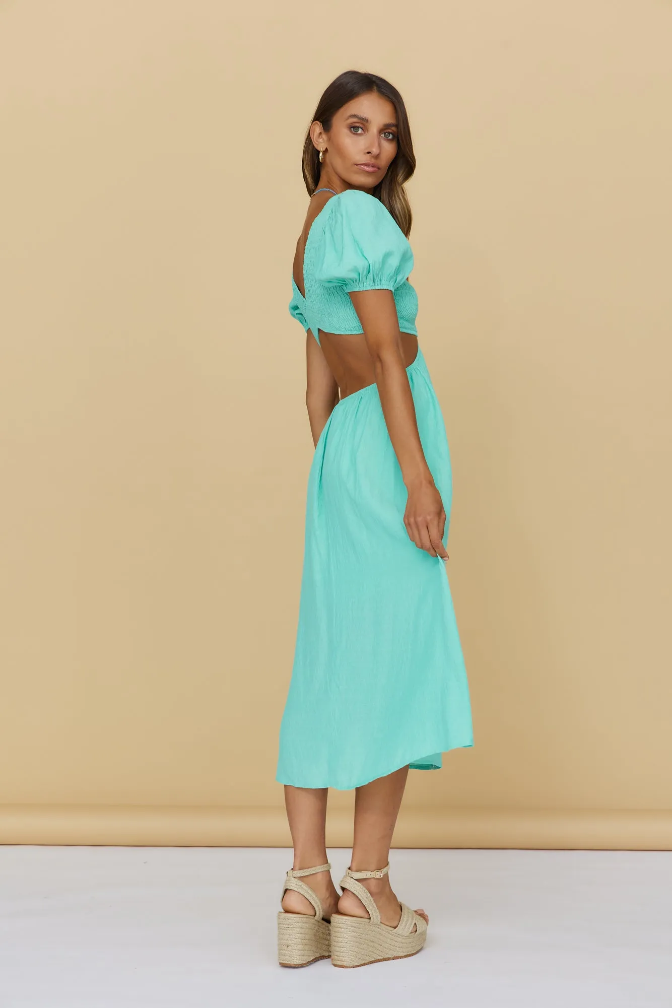 One Fine Day Maxi Dress Mint