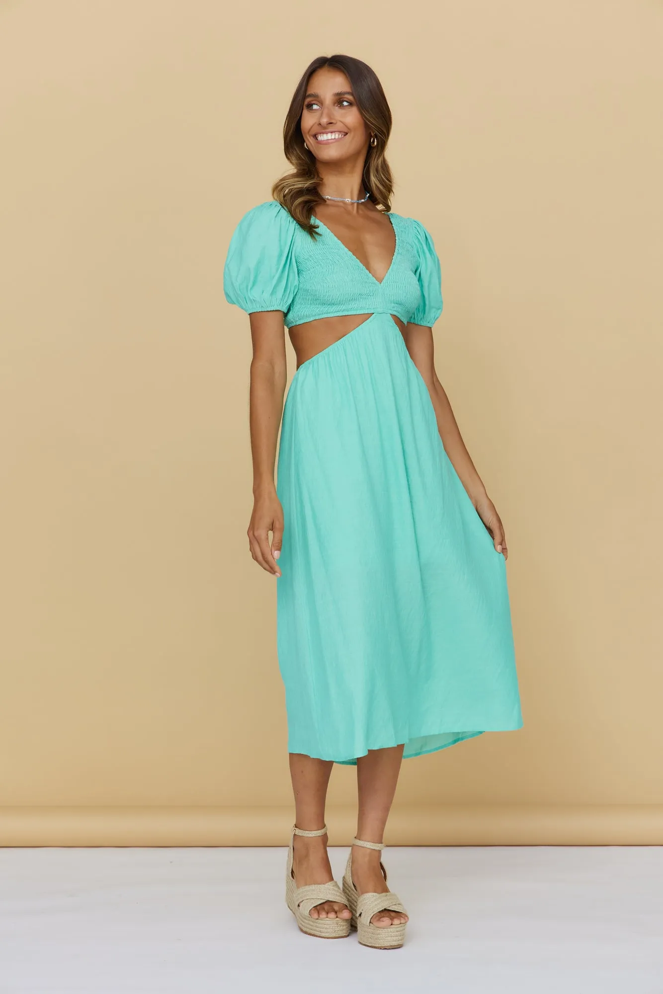 One Fine Day Maxi Dress Mint