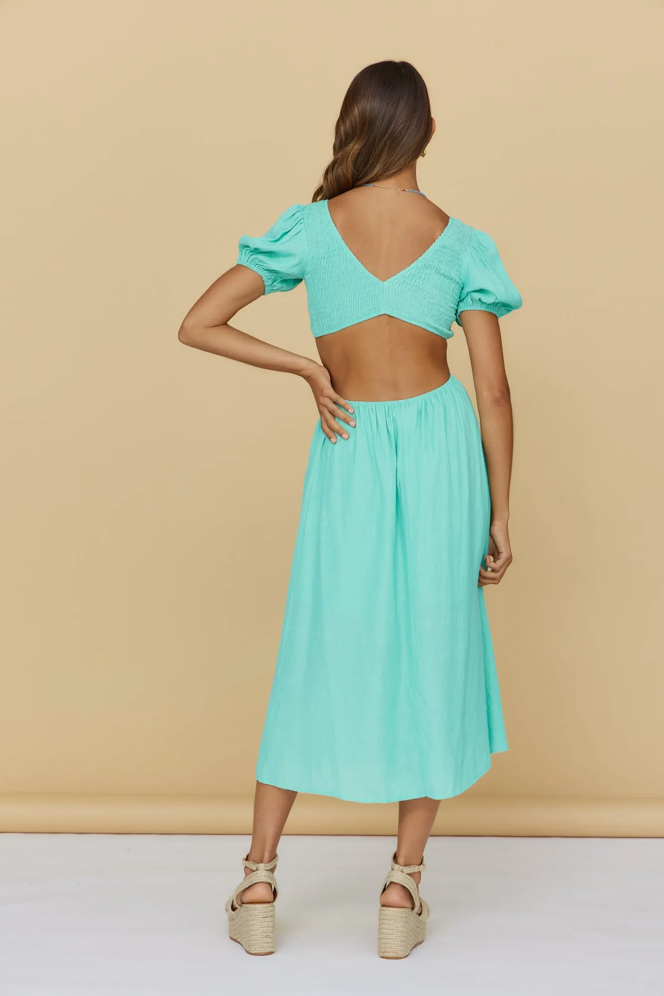 One Fine Day Maxi Dress Mint