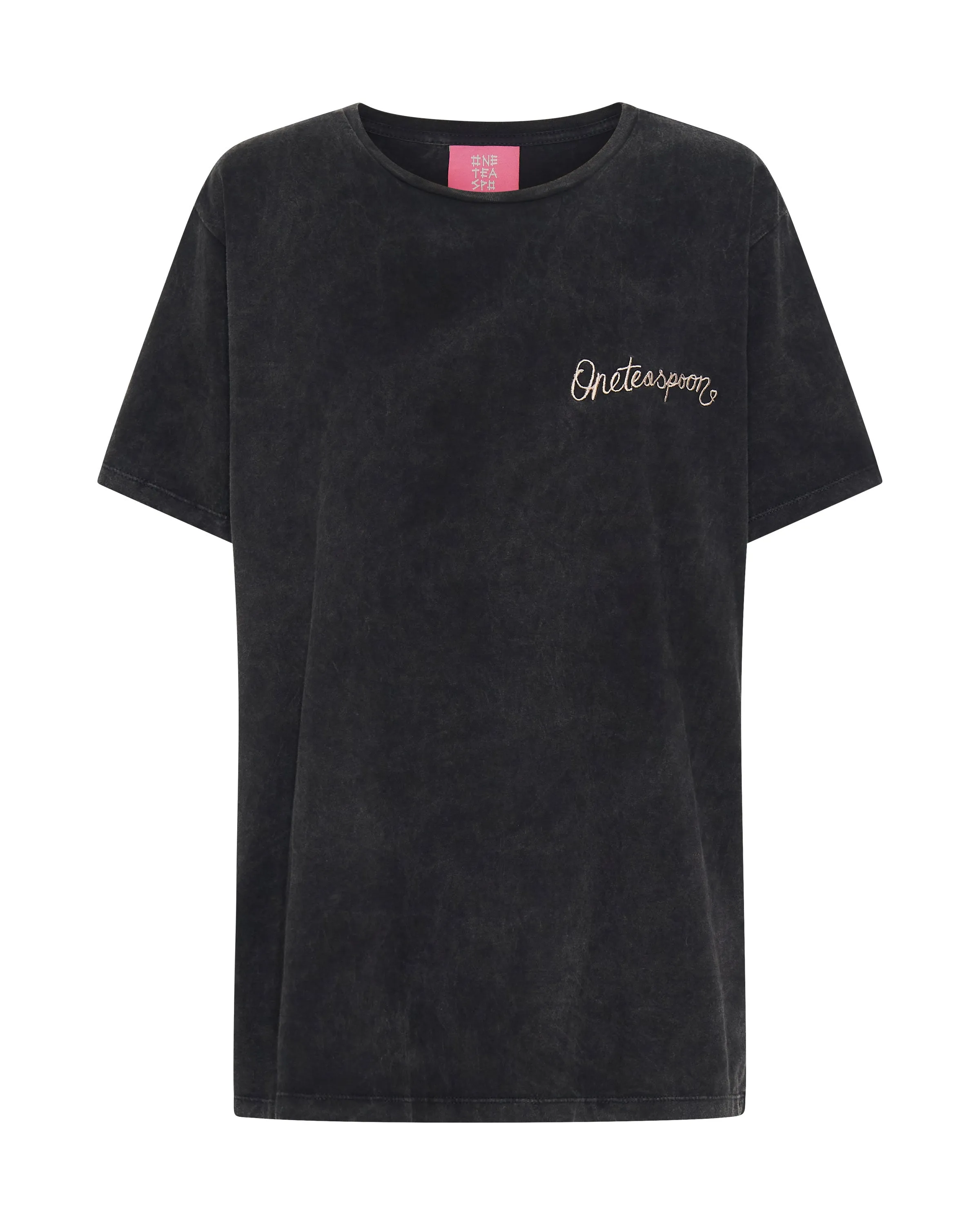 ONE TEASPOON EMBROIDERED UNISEX LOGO TEE