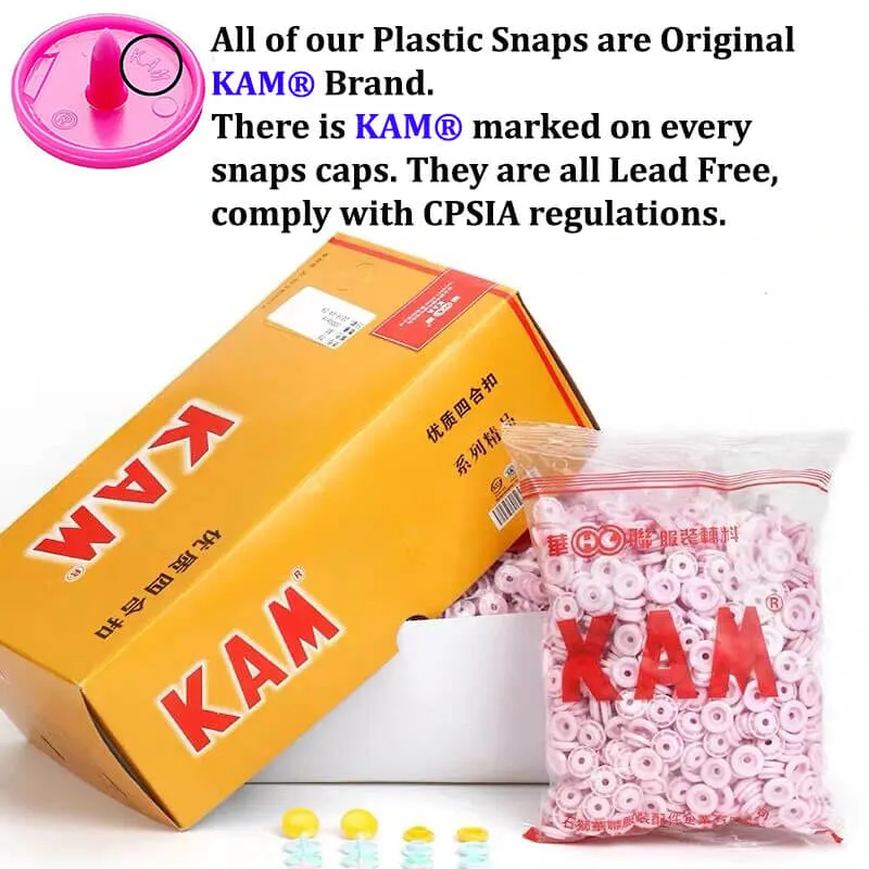 Original KAMPlastic Snaps -- B15 Dusty Rose